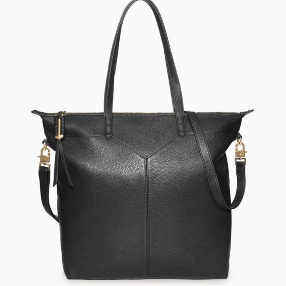 Stella & Dot Black Tote Bag